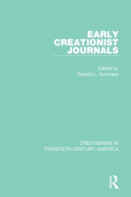 Early Creationist Journals book