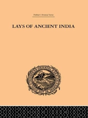 Lays of Ancient India book