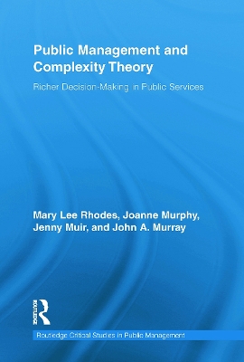 Public Management and Complexity Theory by Mary Lee Rhodes