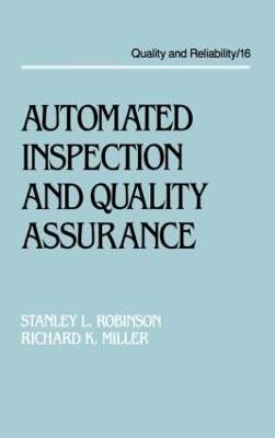 Automated Inspection and Quality Assurance by Stanley L. Robinson