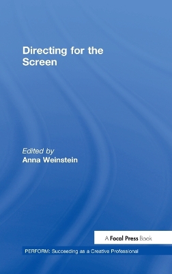 Directing for the Screen book