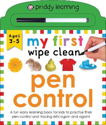 My First Wipe Clean: Pen Control book