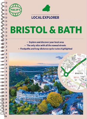 Philip's Local Explorer Street Atlas Bristol and Bath book