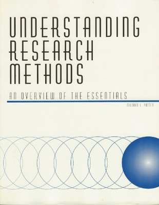 Understanding Research Methods book