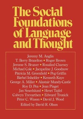 Social Foundations of Language and Thought book