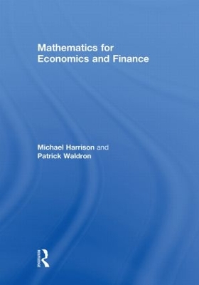 Mathematics for Economics and Finance book