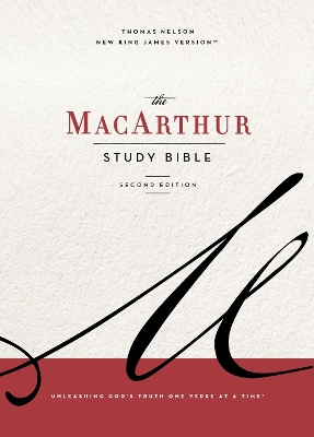 NKJV, MacArthur Study Bible, 2nd Edition, Cloth over Board, Blue, Comfort Print: Unleashing God's Truth One Verse at a Time book