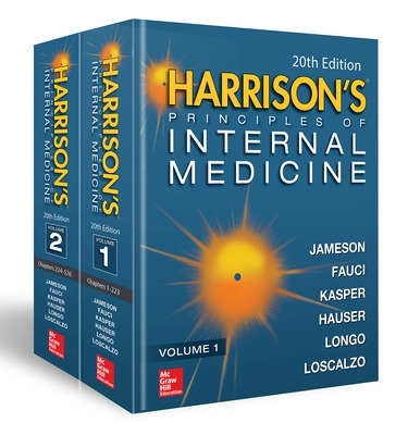 Harrison's Principles of Internal Medicine, Twentieth Edition (Vol.1 & Vol.2) by J. Larry Jameson