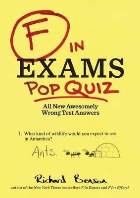 F in Exams: Pop Quiz by Kamens Richard Benson