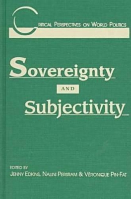 Sovereignty and Subjectivity book