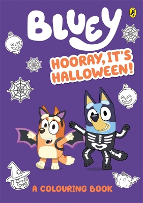 Bluey: Hooray, It's Halloween!: A Colouring Book book