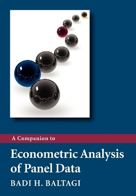 Companion to Econometric Analysis of Panel Data by Badi H. Baltagi