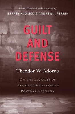 Guilt and Defense book
