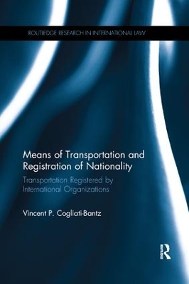 Means of Transportation and Registration of Nationality by Vincent P. Cogliati-Bantz