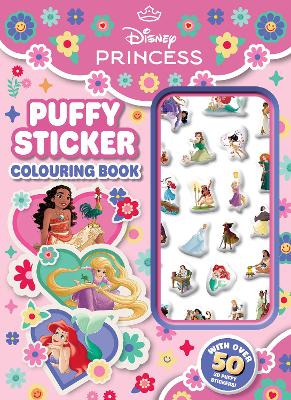 Disney Princess Create Your World: Puffy Sticker Colouring Book book