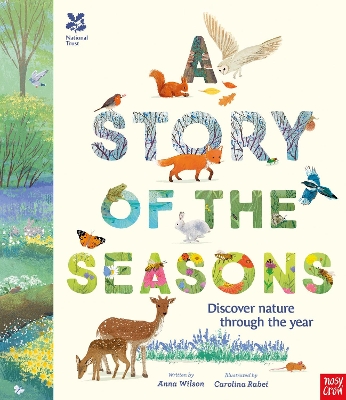 National Trust: A Story of the Seasons: Discover nature through the year book