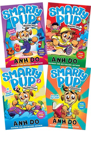 Smarty Pup Set of 4 book