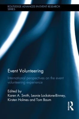 Event Volunteering. by Karen A. Smith