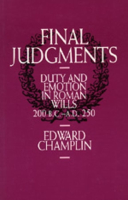 Final Judgments book