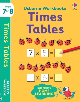 Usborne Workbooks Times Tables 7-8 book