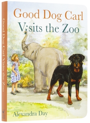 Good Dog Carl Visits the Zoo - Board Book book