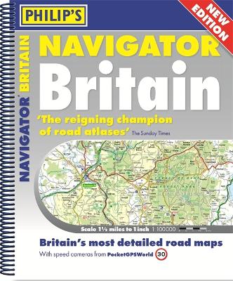 Philip's 2018 Navigator Britain Spiral-Bound book