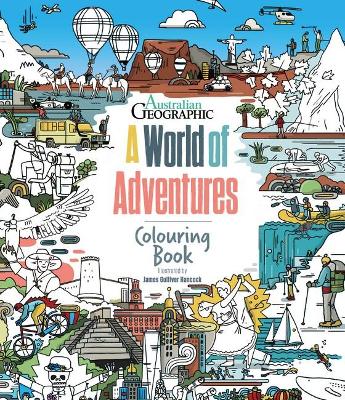 A World Of Adventures: Colouring Book book