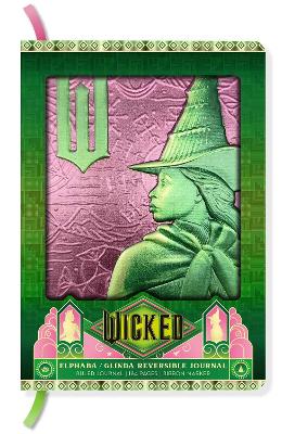 Wicked: Elphaba / Glinda Reversible Sculpted Journal book