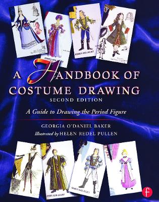 Handbook of Costume Drawing by Georgia O'Daniel. Baker