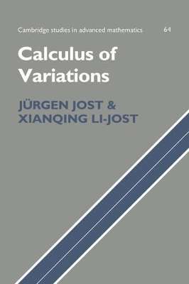 Calculus of Variations by Jürgen Jost