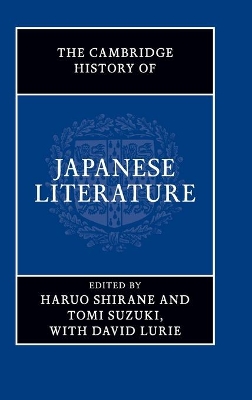 Cambridge History of Japanese Literature book