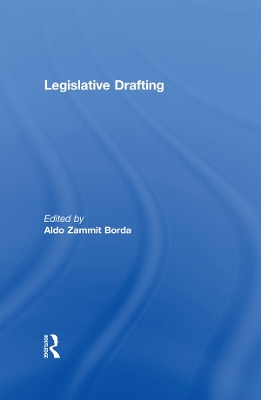 Legislative Drafting book