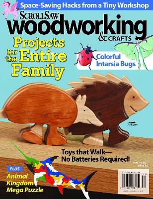 Scroll Saw Woodworking & Crafts Issue 82 Spring 2021: Projects for the Entire Family book