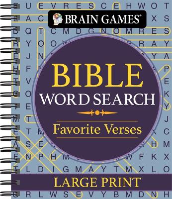 Brain Games - Bible Word Search: Favorite Verses - Large Print book