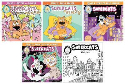 Supercats Boxed Set of 5 book