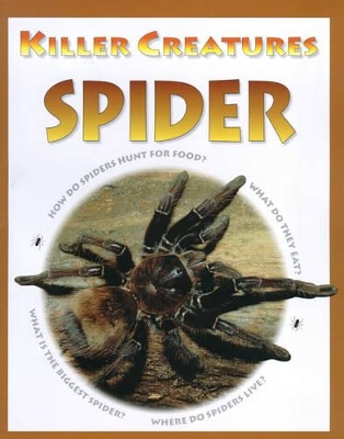 KILLER CREATURES SPIDER book