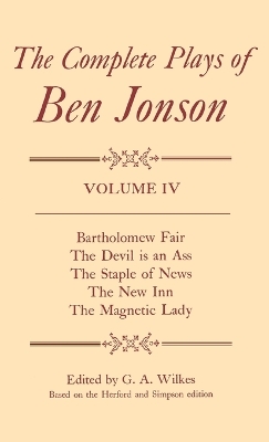 Complete Plays: Bartholomew Fair by Ben Jonson