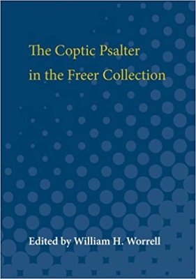 Coptic Psalter in the Freer Collection book