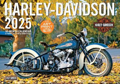 Harley-Davidson 17x12 2025: 16-Month Calendar--September 2024 through December 2025 book