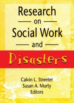 Research on Social Work and Disasters by Calvin Streeter