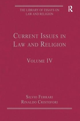 Current Issues in Law and Religion by Silvio Ferrari