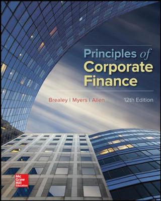 Pack Principles of Corporate Finance (includes Connect) book
