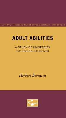 Adult Abilities book
