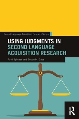 Using Judgments in Second Language Acquisition Research by Patti Spinner