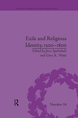 Exile and Religious Identity, 1500-1800 book