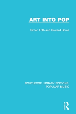 Art Into Pop by Simon Frith