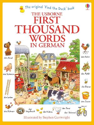 First Thousand Words in German book