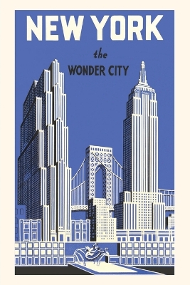 Vintage Journal New York, the Wonder City book