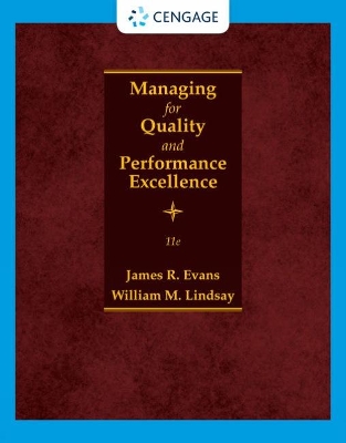 Managing for Quality and Performance Excellence book