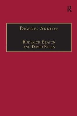 Digenes Akrites by Roderick Beaton